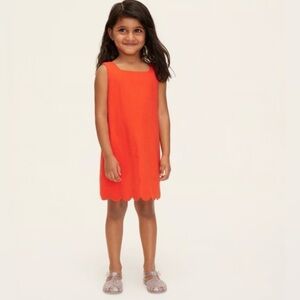 Kate Spade NY x Target Toddler Scalloped Shift Dress Red 3T